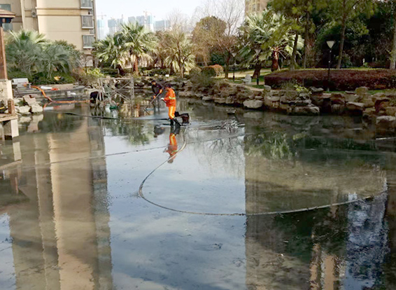 安徽景观池淤泥清理